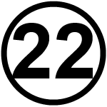 CIRCLE WHITE-22